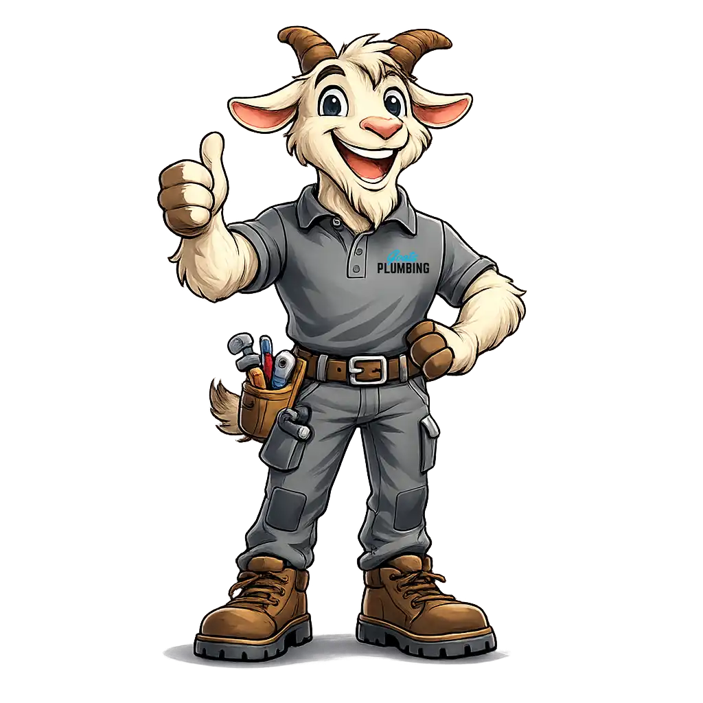 goats plumbing character Plumber Greensborough
